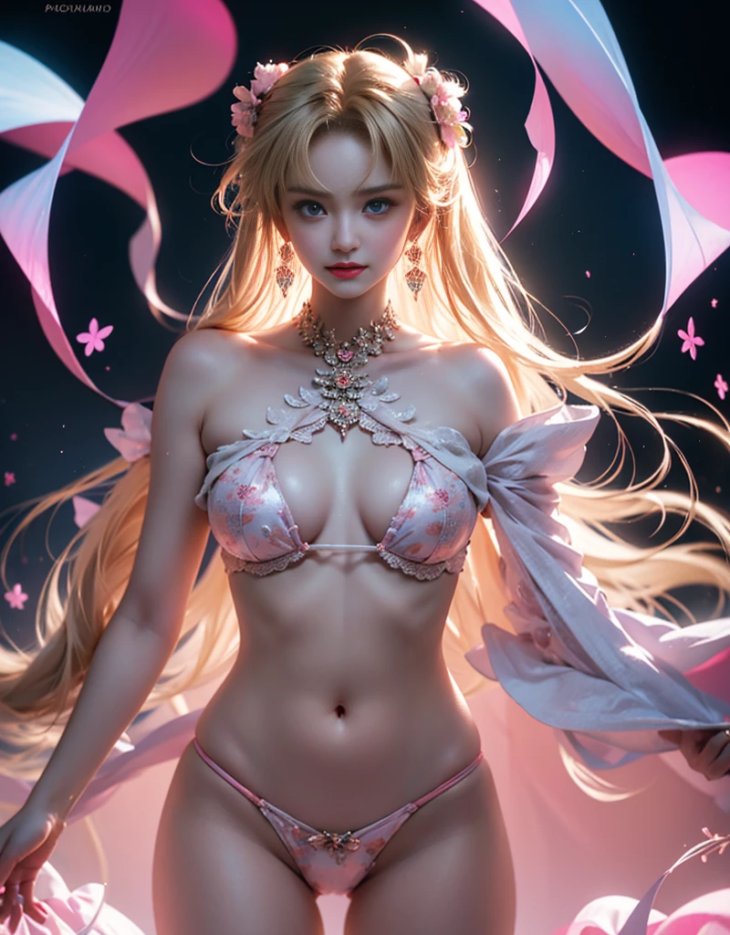 tmasterpiece,Highest image quality,super detailing,Best quality at best ,Extremely Delicately Beautiful, Very meticulous,Best quality at best, offcial art, extremely detaild的 CG unified 8k wallpapers, portrait photo of, The most beautiful look,blond hair blue eyes,Radiant skin and radiant eyes, pretty skin,(Detailed lighting:1.2), (Beautiful and detailed light:1.3), deep understanding, beautiful nude color, iintricate, digitial painting, smooth private parts, Focus sharp, The end of the world, Epic reality,looking at the camera in, (HighDynamicRange:1.4),facing at the camera, (pastel colour:1.4), Beautiful big breasts,The end of the world的, giving up, com cores neutras, natta, Screen space refraction, (Complicated details, ultra - detailed:1.3), art stations, Cinema lenses, vignet, the complex background, buliding,Enchanted smile,face flushed,the shy,detailed back ground,(Various colors of dream catcher earrings missing color,cyan colors,in pink,purpleish color,red colour,blue colors,orange colors,green color,black in color,),sexy and sultry,(Obscenity exposed,Camel toes,Sort out your darkness, Bushy hair,),The sexiest look,(Beautifulcollarbone,),Ultrathin,Lace,semi transparent,(black in colorsemi transparentLace花卉碎花扭纹编织比基尼,black in colorUltrathin比基尼,Floral print bikini,), perfect pubic解剖结构,perfect pubic眼睛, perfect pubic双手, hide hand,perfect bodies, perfect pubic头发, perfect pubic, Accurate, hyper HD, retinas, tmasterpiece, Anatomically correct, ctextured skin, super detailing, high detal, high qulity, Award-Awarded, Best quality at best, A high resolution, 16k, 8K,