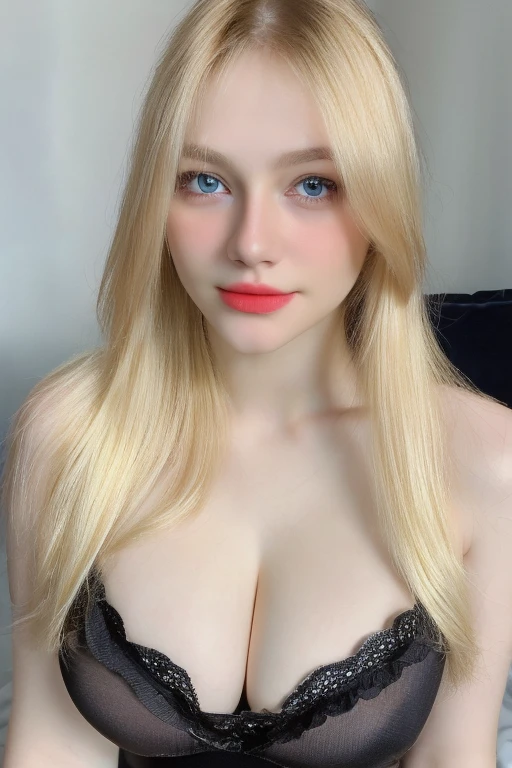RAW,, Nikon Z 85mm, award-winning glamor photography, ((best quality)), ((masterpiece)), ((realistic)), beautiful russian woman, black lace dress, white skin, 18 years old, ((long blonde hair:1.3)),hazel eyes, perky huge breasts, sitting in the bed, eiffel tower in the background, ((huge breasts)), innocent, intricate details, highly detailed, sharp focus, professional, 4k, divine rays, hand model, stunning blue eyes, small, delicate, innocent, high resolution, detailed facial features, high detail, sharp focus, soft , aesthetic, extremely detailed, photo_\(ultra\), photorealistic, realistic, post-processing, maximum detail, roughness, real life, ultra-realistic, photorealism, photography, 8k uhd, photography, SEMHOUETTE light, russian face
