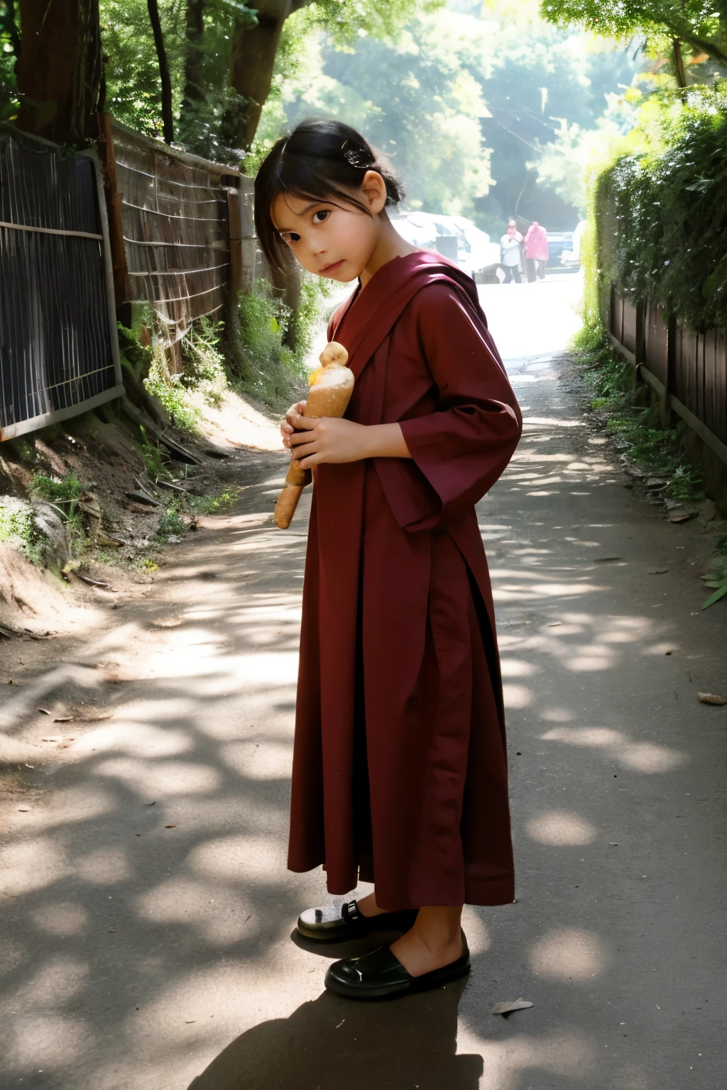 child monk