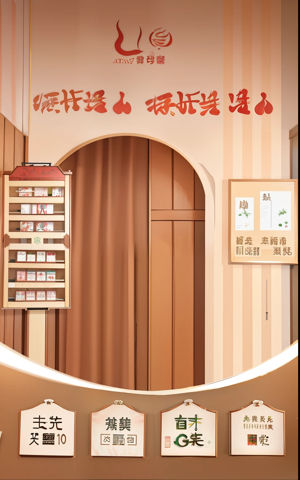 Food writing with Chinese characters, Wang Chen, 千 葉 雄 大, Showroom scene, ProductAdvertisements, Detailed scenery – width 672, poster for,Covered with Chinese ads, by sengai, a poster for