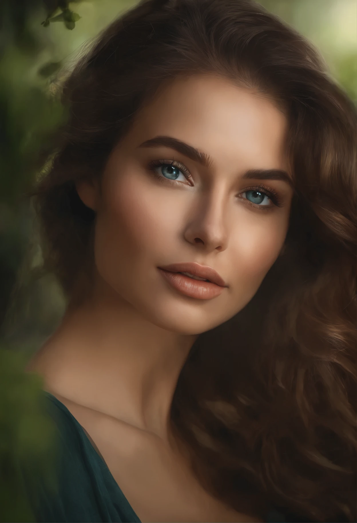 close-up of a woman with a very beautiful face, ultra realistic digital painting, soft portrait shot 8 k, realistic digital painting, photorealistic digital painting, detailed beauty portrait, photorealistic beautiful face, beautiful realistic face, realistic beautiful face, hyperrealistic digital painting, Ultra-realistic digital art, Very realistic digital art, Beautiful and realistic face, hyper realistic digital painting
