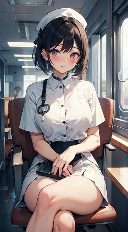 blushing、piercings