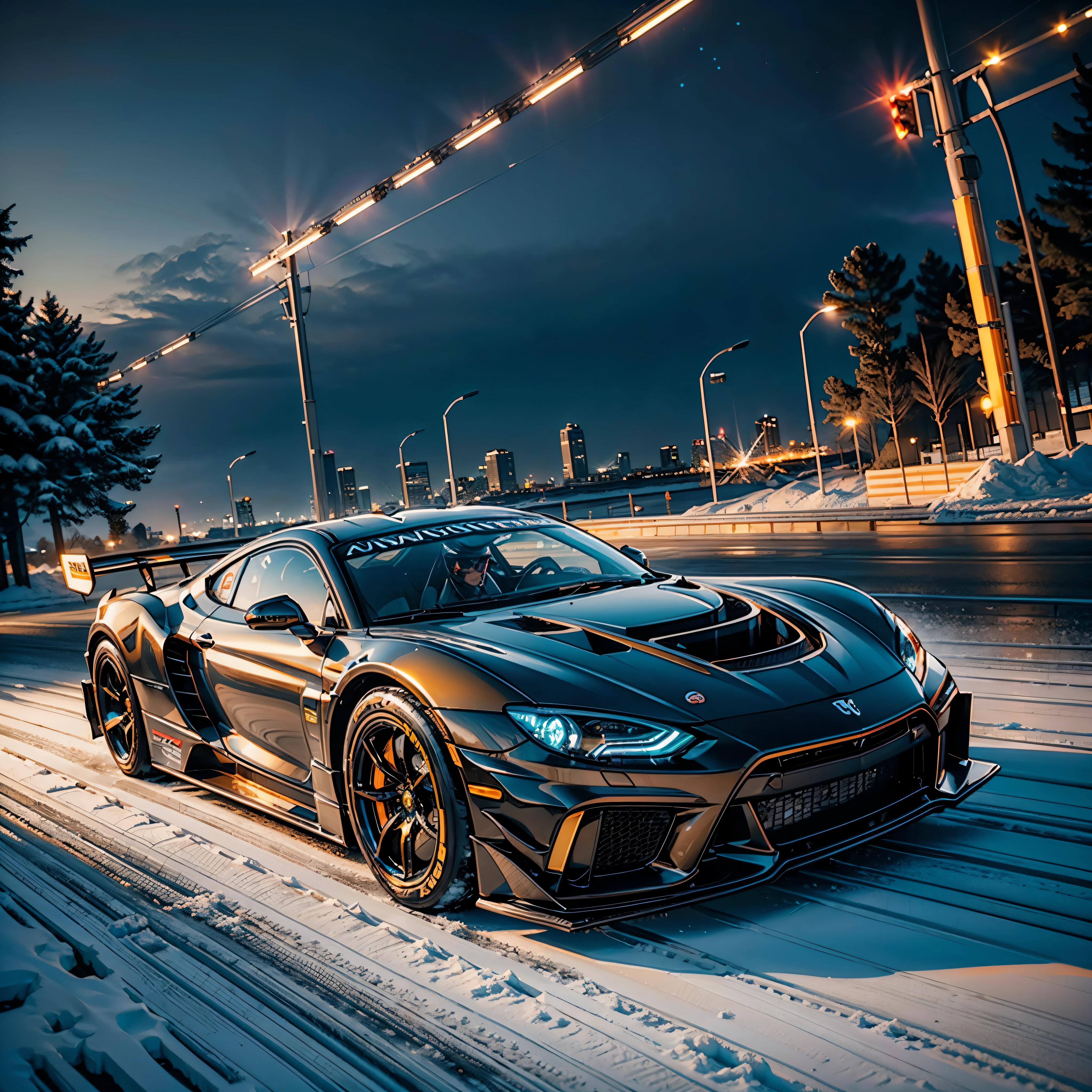 Sun SunShine Josan_Gonzalez_style visual_impact street_traffic_jam racing_full_shot spacious_road race_scene multi-racing Gaol Racer Auto_Racing_Circuit Race_Track deep path Equirectangular_360 street UnrealEngine5 Ultra Masterpiece Cinematic_sunlight ultra_Photo-realistic optimal ultra_high-quality opengl-shaders ultra_high-details accurate reflex ultra_high-res perfection volumetric lightning improved Octane_rendues ultra_high-def UHD XT3 DSLR HDR 3dcg shadow analogiques extatiques symmetrical dazzling Will-o'-the-wisp global luminescence (((An boatmobile inspired ultra-realistic angelic neon metallic black silver and gold chrome race car designed on a icy surface road with snow falling and deep snow covers the ground and everything all around ))), best quality, ultra-detailed), race car, street racing-inspired, Drifting, LED, ((Twin headlights)), (((Bright neon color racing stripes Cristallines kit incandescente flash blow glow))), (Black racing wheels), Wheel spin showing motion, Show car in motion, Burnout, wide body, modified car, racing livery Lava varied multi etc. --s 1000 --c 20 --q 20 --chaos 100