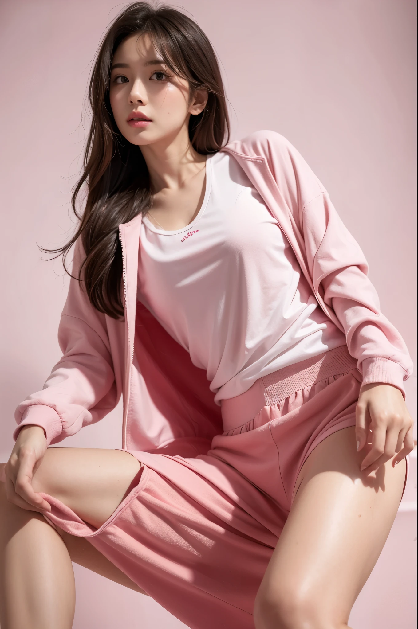 pink clothes leaking