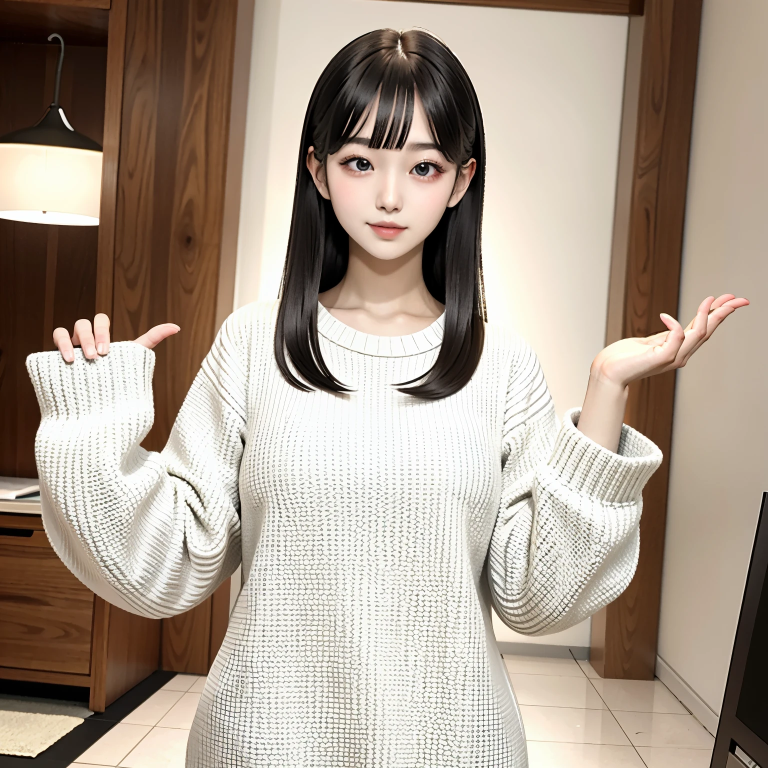 ulzzang -6500-v1.1,pureerosface_v1, ((Smile))