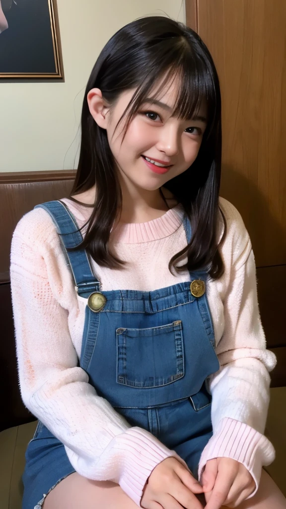 BEST-QUALITY, MASTERPIECE, ULTRA-HIGH-RESOLUTION, (PHOTOREALISTIC:1.4), RAW-PHOTO, ULTRA DETAILED, PERFECT-ANATOMY, 

at midnight, In living-room, 2girls, lesbian couple, 15-years-old and the most popular Japanese idol, 18-years-old and the most popular Japanese actress, sitting and drinking, completely drunk, (((looking at each other and laughing))), detailed pink-sweater, detailed white -sweater, detailed jeans, both different faces, extremely cute face like a Japanese famous idol, extremely beautiful face like a famous Japanese actress, extremely beautiful big-black-eyes, extremely beautiful black-solid-circle-eyes, extremely beautiful and extremely realistic skins, extremely beautiful hands, detailed fingers