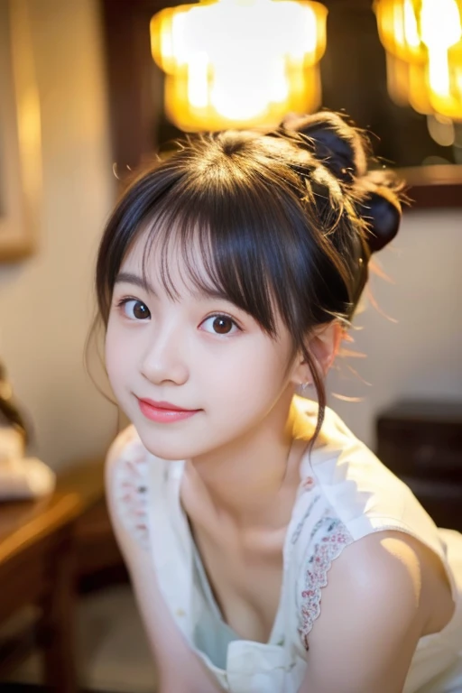 8k、cute、Adult Girls、detailed、Braid your hair in an intricate way、Looking into the camera、((software: 1.4)),((detailedな顔, Professional photography)), nurse、sexy