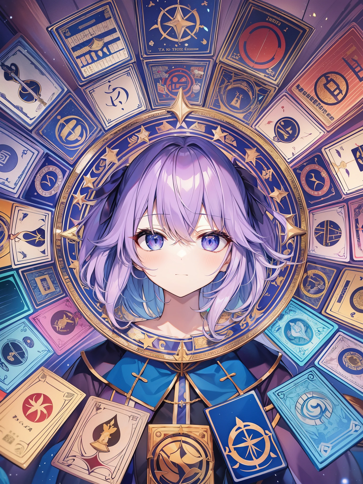 tarot（hero：tarots [tǽrou] 、he：tarocchi）、あるいはtarotカードは遊戯や占い（tarot占い）A card used for things such as。A set of 78 sheets is the most common.、The breakdown is Wand、cups、sword、Ace in each of the four suits of pentacles（1）Number bills from to 10、4枚のコートカードと呼ばれる札によって構成された56 piecesの小アルカナと、寓意画が描かれた22 piecesのmajor arcanaに分けられる。major arcana（Major Arcana、22 pieces）and minor arcana（Minor Arcana、56 pieces）There are two types of、The Minor Arcana are not often used outside of card games.、市販のカードにはmajor arcanaのみのセットも多い。