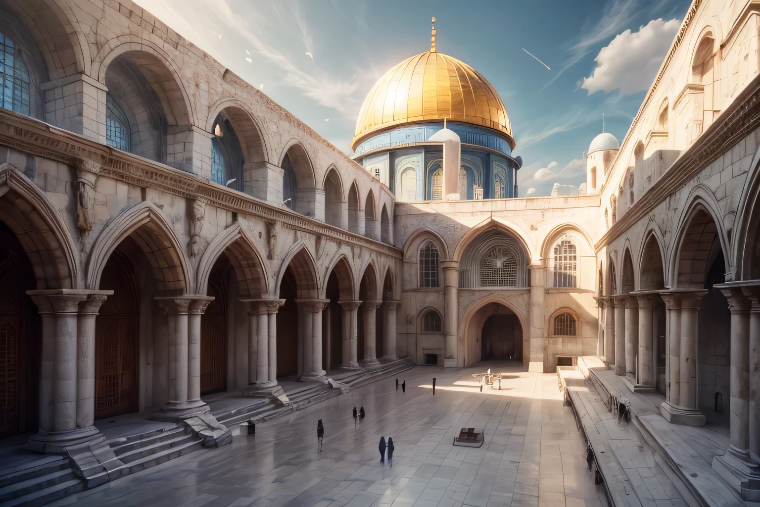 An image of the Palace of Israel in Jerusalem, ultra detalhado, ultra detalhado background, 8k