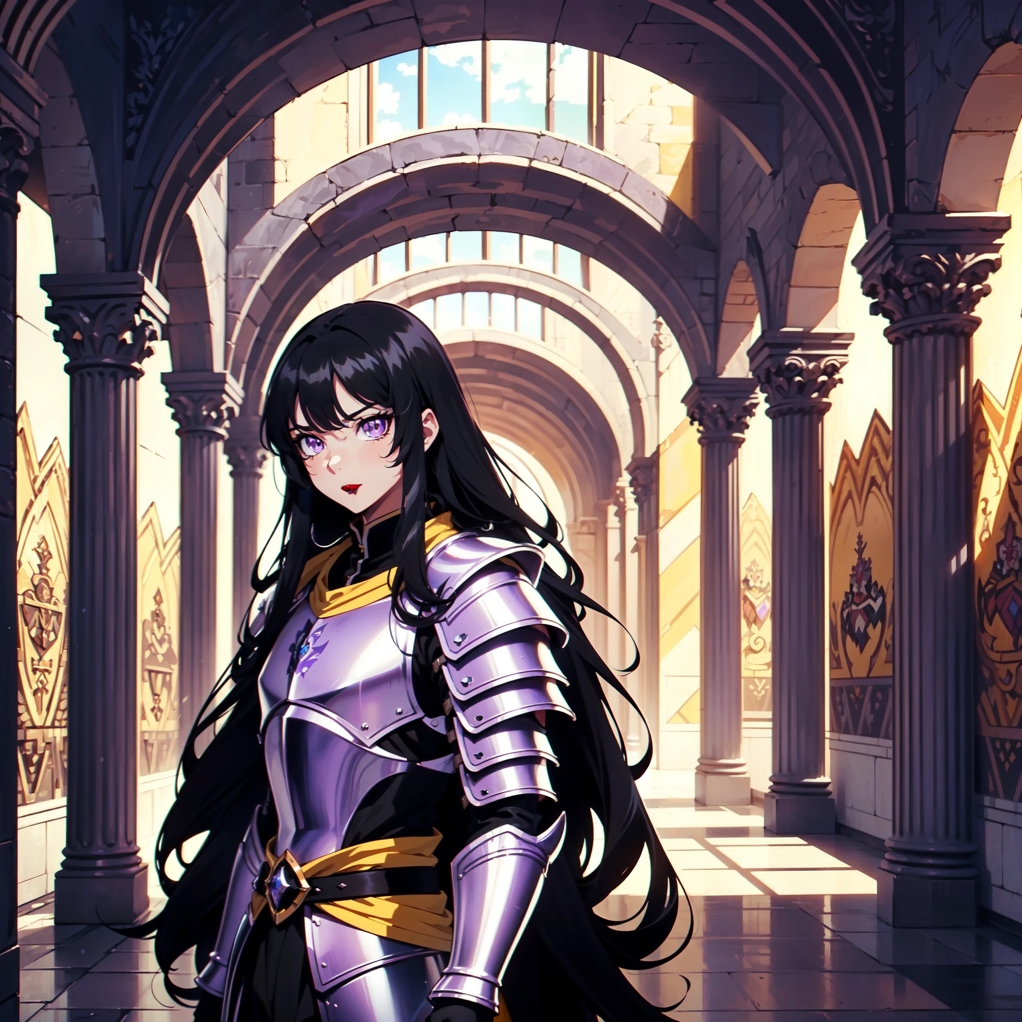 128K Ultra High Definition,
128K Ultra High Quality,
128K Ultra High Resolution,
Best Definition,
Best Quality,
Best Resolution,
Perfectly Detailed,
Perfectly Designed,
Extremely Detailed,
Extremely Designed,
Hyper Detailed,
Hyper Definition,
Hyper Quality,
Hyper Resolution,
Masterpiece,
(((Anime))),
Body Shot,
(((Boy))),
Handsome,
Muscular Body,
(((Black Long Hair))),
(((Purple Eyes))),
(((Hyper Detailed & Perfectly Designed With Ultra High Quality Yellow Topaz Warlord Armor))),
(((Inside Of Medieval Royal Palace Background Scenery))),