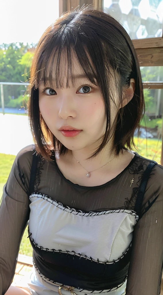 (((full body))), Ultra-realistic capture, Highly detailed, High resolution 16k close-up of human skin. Skin texture must be natural, With such detail that pores can be finely identified. Skin should look healthy, In a uniform tone. Use natural light and color, black streaked hair, streaked hair, black short hair, ((full body)), sleeping, dutch angle,UHD, retina, masterpiece, ccurate, anatomically correct, super detail, textured skin, high details, high quality, best quality, highres, 1080P, HD, 4K, 8k