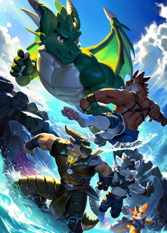 solamente, masculino, aventurero, (masculino anthro dragon:1.3), (cuerpo verde:1.1), vientre amarillo, (En pie:1.3), (kemono:1.2), (cueva:1.23), (armadura de cuero), ( excitado:1.3), boca abierta, ,ojos detallados, dragon tail, cuerno, (Retrato de busto), (ojos detallados), (dentro:1.35), cristal, antorcha, humo, DND, (oscuro:1.4), ( particuls,glowworm, azul brillante:1.3), Antecedentes detallados, 8k HD, (oscuro shadows, wide dynamic range, HDR, poca luz:1.2), por Pino Daeni, Canyne testified, milkytiger1145, (solamente), [Dagasi, Yupa] , (((ojos detallados)))