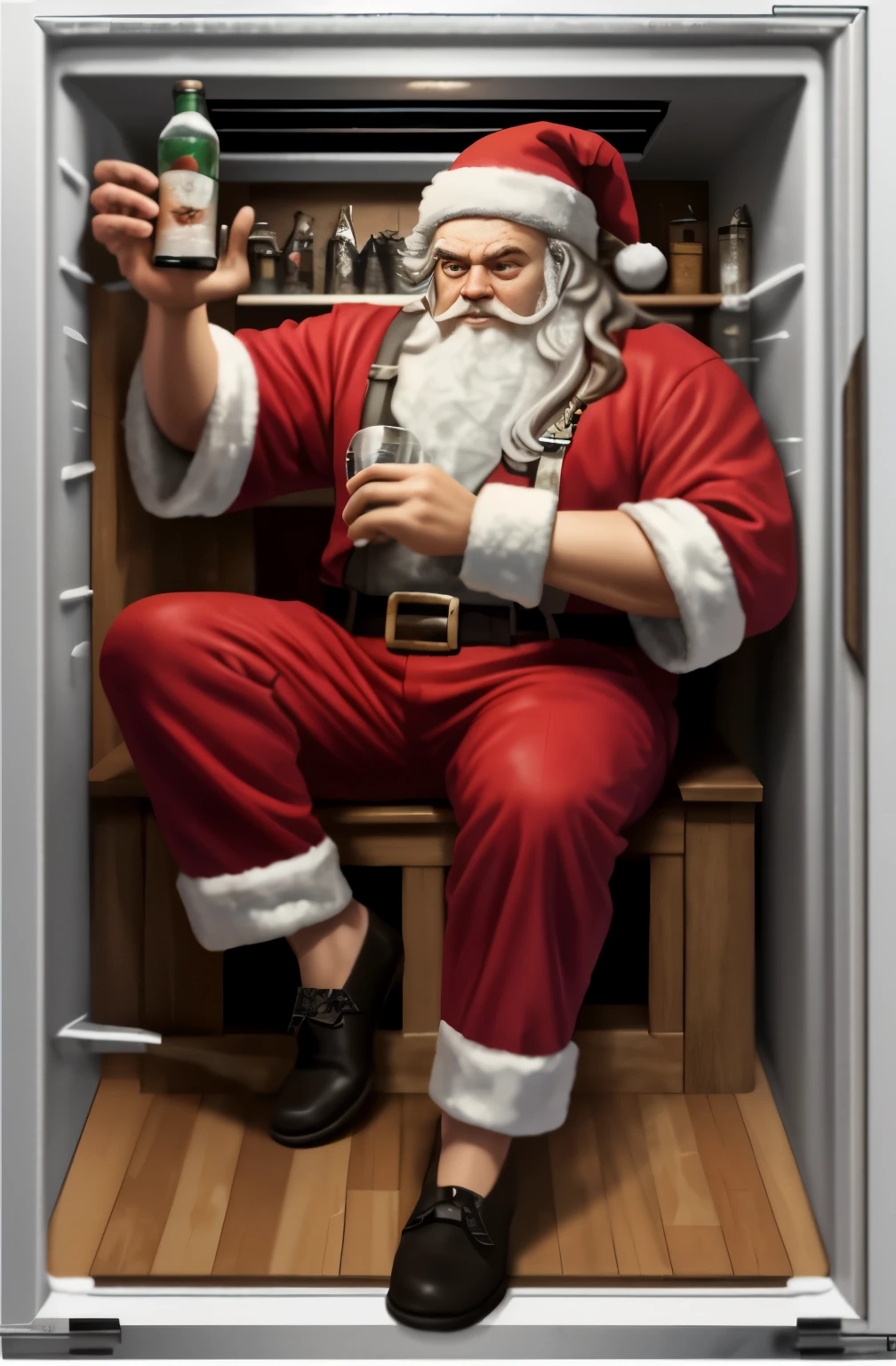 More Realistic. More detailed. No bad anatomy, no crossed eyes. Add ice and snowflakes