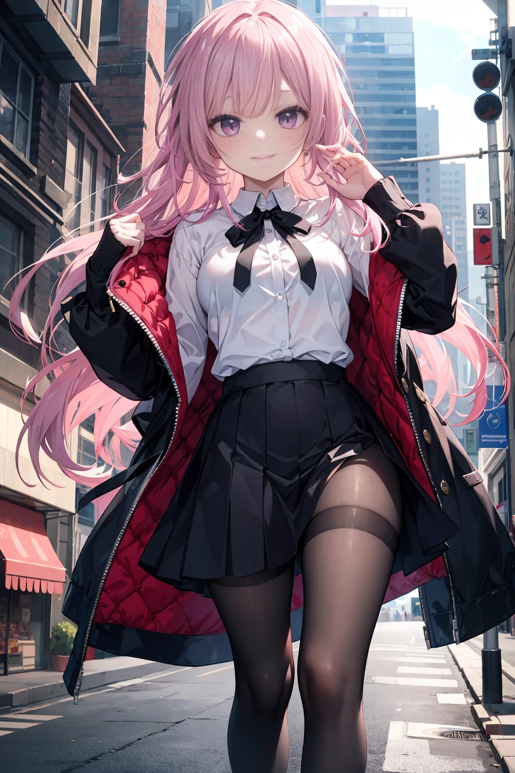Beautiful hot anime women, with her skirt up to showing her wet pussy