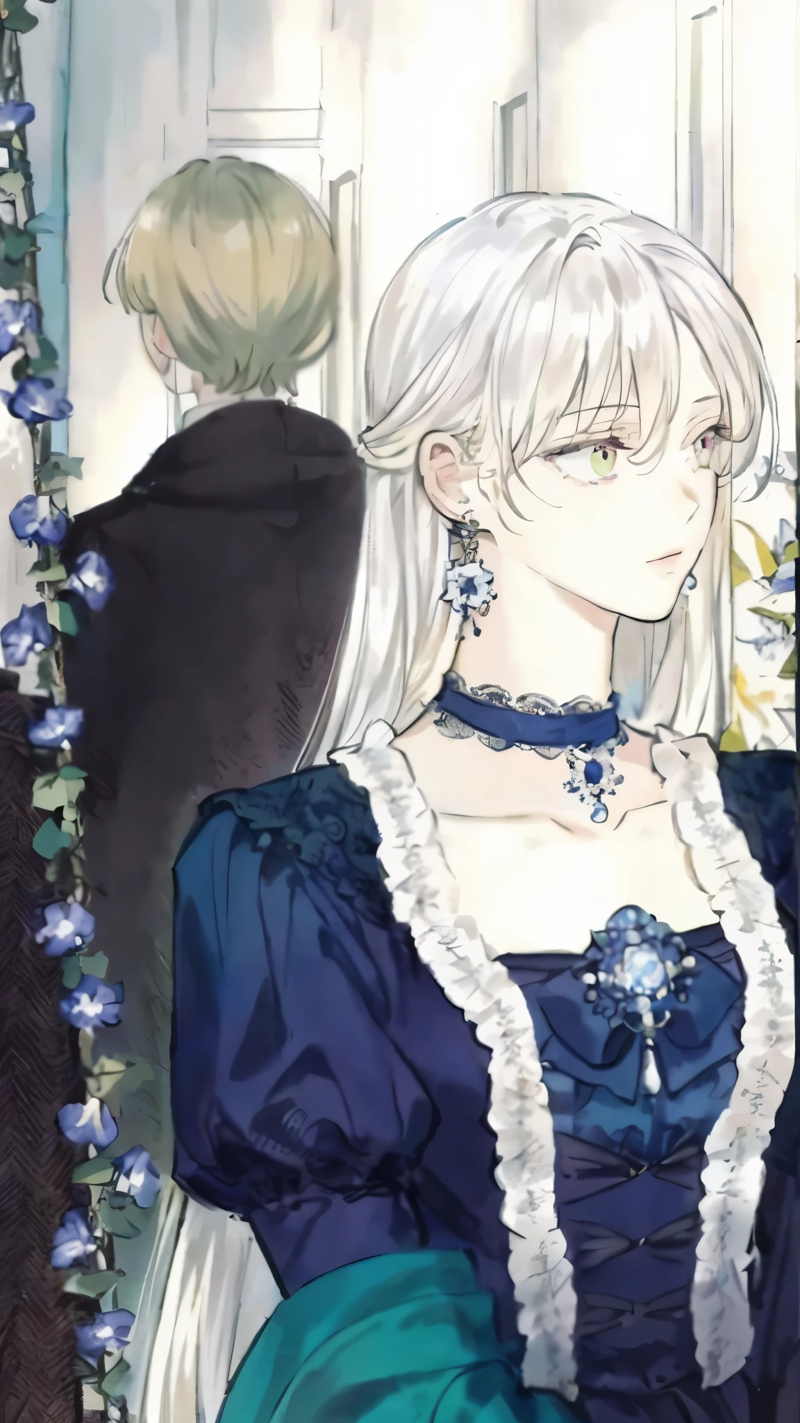 masterpiece, best quality, an extremely delicate and beautiful girl,an extremely delicate and beautiful, world masterpiece theater, ultra-detailed, highly detailed, best quality, blonde hair, highres, extremely detailed,1girl, best quality, illustration, looking at viewer, impasto, canvas, oil painting, realistic, realist ,real, pink eyes, long hair , straight hair. Vintage outfit
