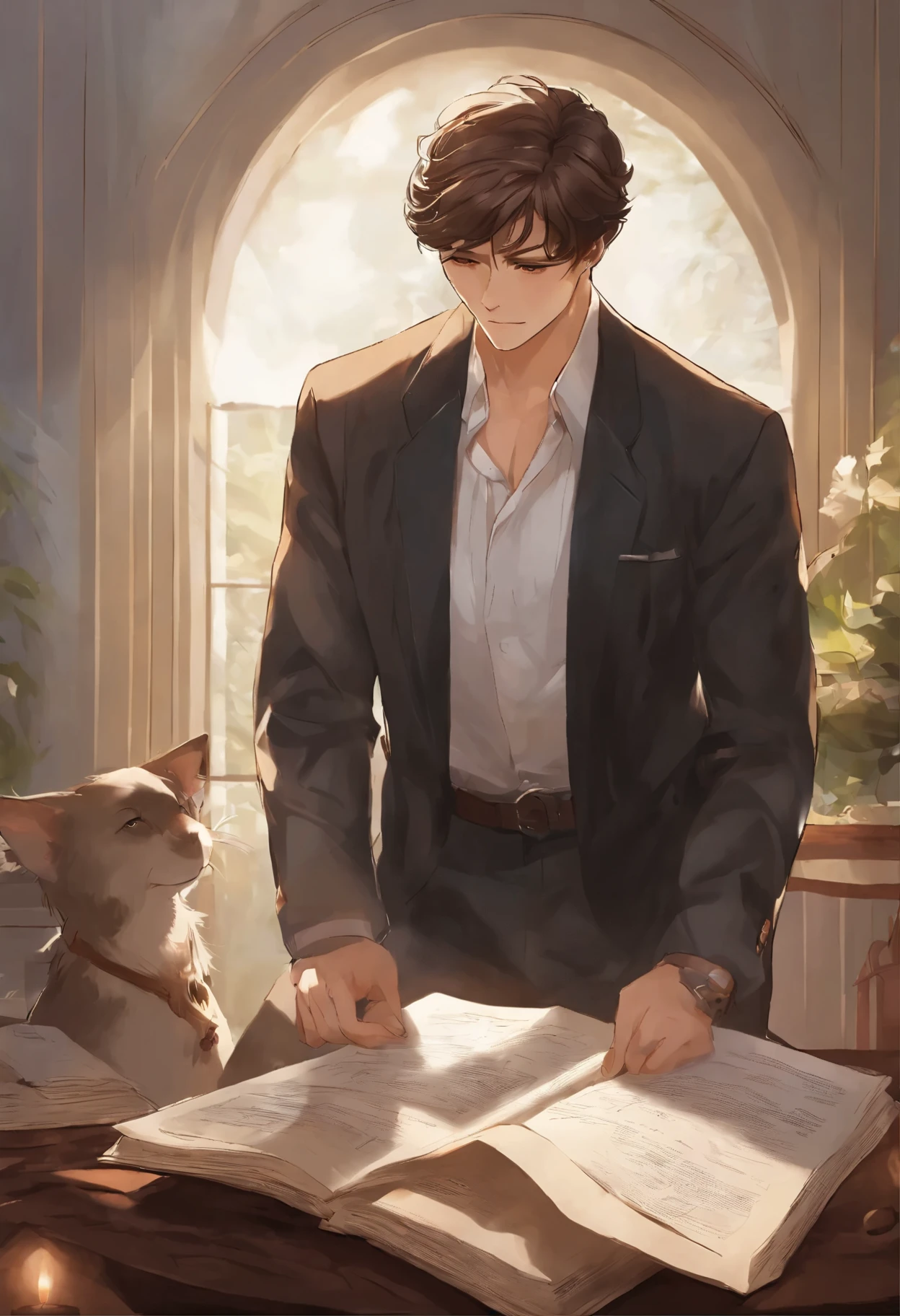 Anime style, The detective looked through several sheets, fastened together., apparently, illuminating history in memory. Smirked. - Иkayamewhat of a masterpiece. There'there's a lot about my dad, Ladies and Gentlemen. - he lovingly stroked the black calico with his short-toed paw.. - Papa Gosha carefully prepared for the trip., not a single piece , what might be useful, did not forget. discomfiture, what I'm going to tell you about now, didn't'I can't get to the newspapers, I have a police report.. Иkaya, kaya. In the German principality, (in which one exactly, I will not say, because mom is delicate) were waiting for the addition.