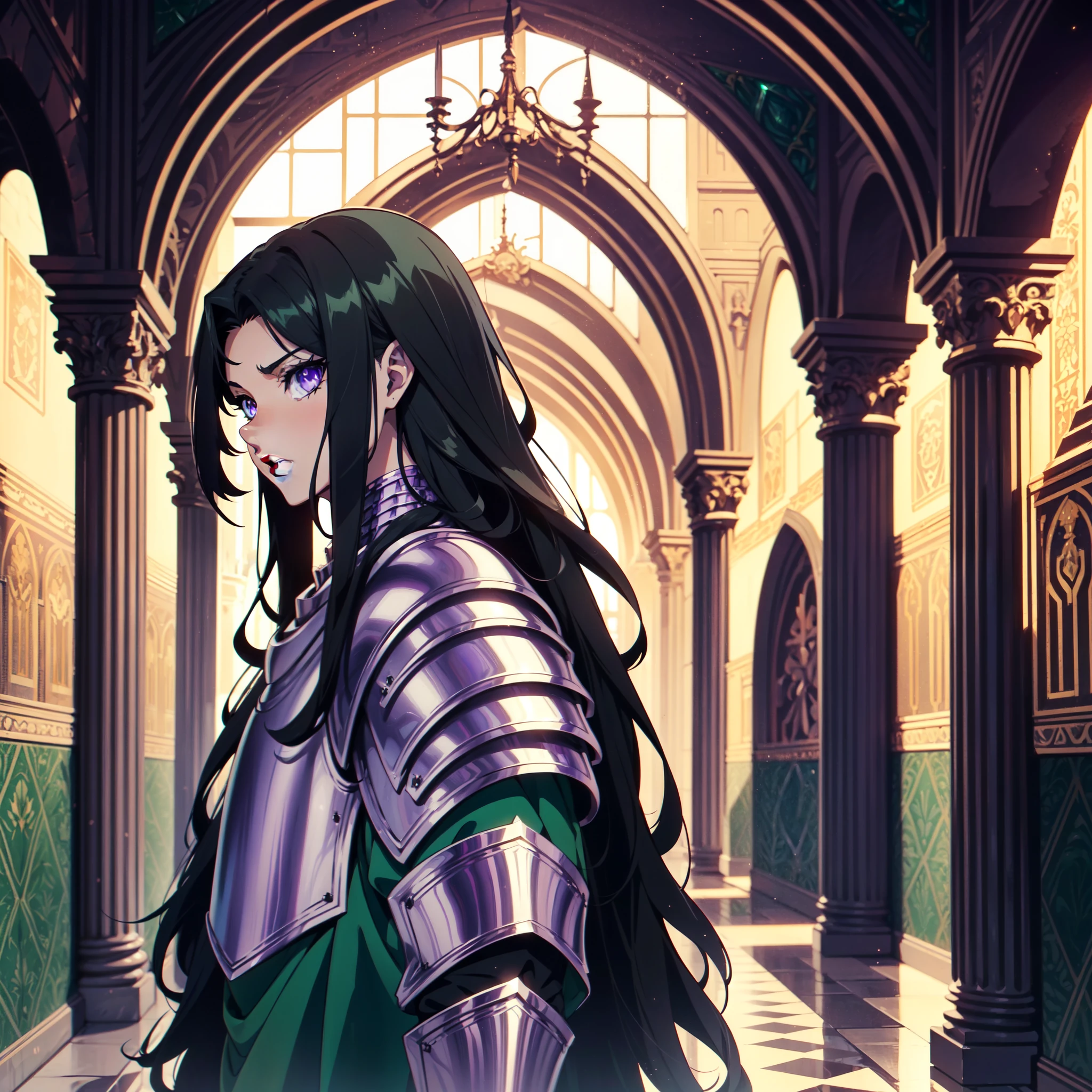 128K Ultra High Definition,
128K Ultra High Quality,
128K Ultra High Resolution,
Best Definition,
Best Quality,
Best Resolution,
Perfectly Detailed,
Perfectly Designed,
Extremely Detailed,
Extremely Designed,
Hyper Detailed,
Hyper Definition,
Hyper Quality,
Hyper Resolution,
Masterpiece,
(((Anime))),
Body Shot,
(((Boy))),
Handsome,
Muscular Body,
(((Black Long Hair))),
(((Purple Eyes))),
(((Hyper Detailed & Perfectly Designed With Ultra High Quality Green Emerald Warlord Armor))),
(((Inside Of Medieval Royal Palace Background Scenery))),