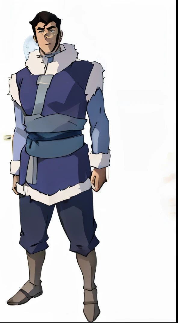Looking like Bolin but as a water bender