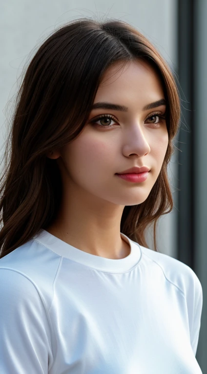 photo of beautiful (emm4m4e-145:0.99), a woman in a (movie premiere gala:1.1), perfect hair, wearing (white compression shirt:1.1), ((Miami Metro:1.1)), modelshoot style, (extremely detailed CG unity 8k wallpaper), professional majestic (photography by henri cartier-bresson:1.1), (Nikon D3500 DSLR Camera), 24mm, exposure blend, hdr, faded, extremely intricate, High (Detail:1.1), Sharp focus, dramatic, soft cinematic light, (looking at viewer), (detailed pupils), (upper body), 24mm, 4k textures, soft cinematic light, adobe lightroom, photolab, elegant, ((((cinematic look)))), soothing tones, insane details, hyperdetailed, low contrast