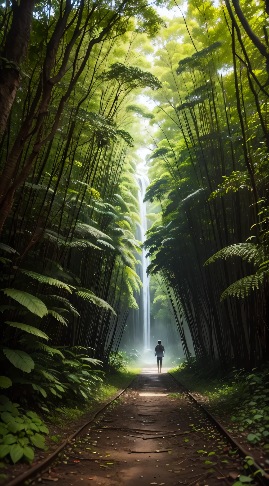 Crie uma entrada floresta