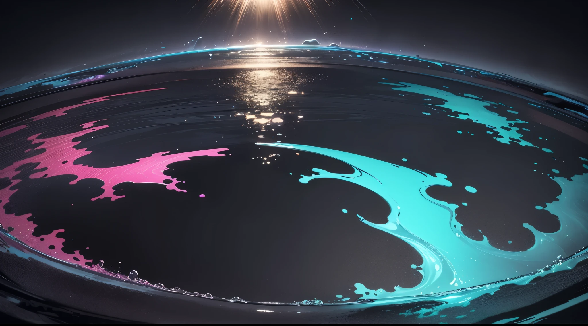 water,colorful,neon,watery,high resolution, high quality,neon color background, dark grey background, black grey grdient