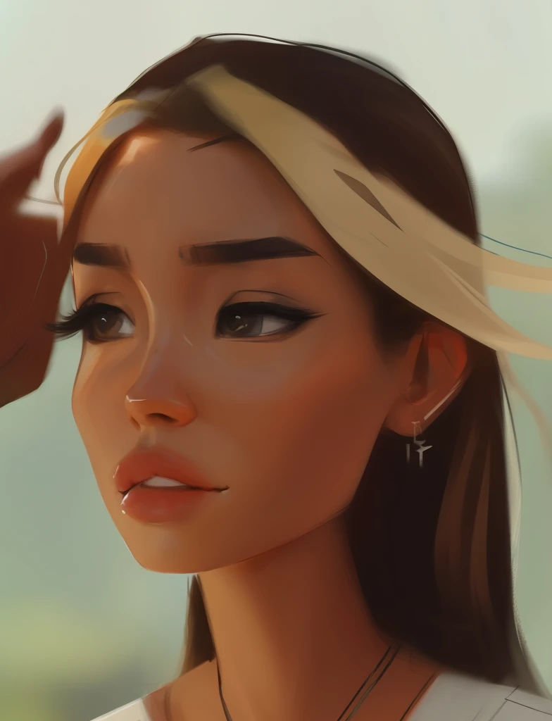 (Samdoesart), Anjelina Jolie, rosto detalhado, muita qualidade