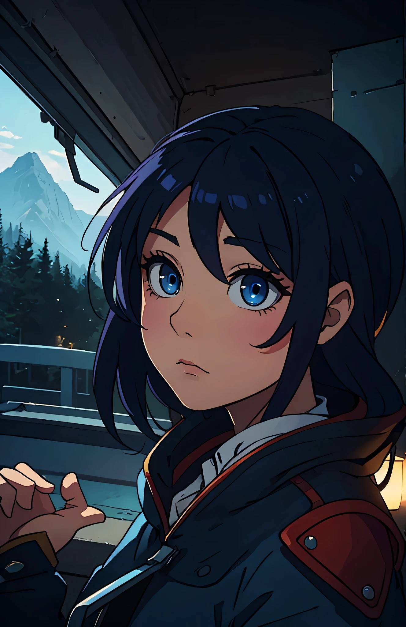 blue eyes