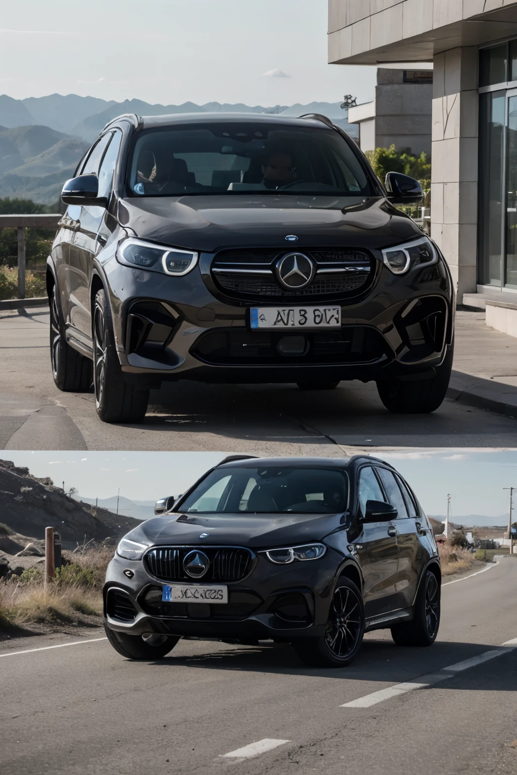 merges the Mercedes EQC 2023 4MATIC models with BMW X5