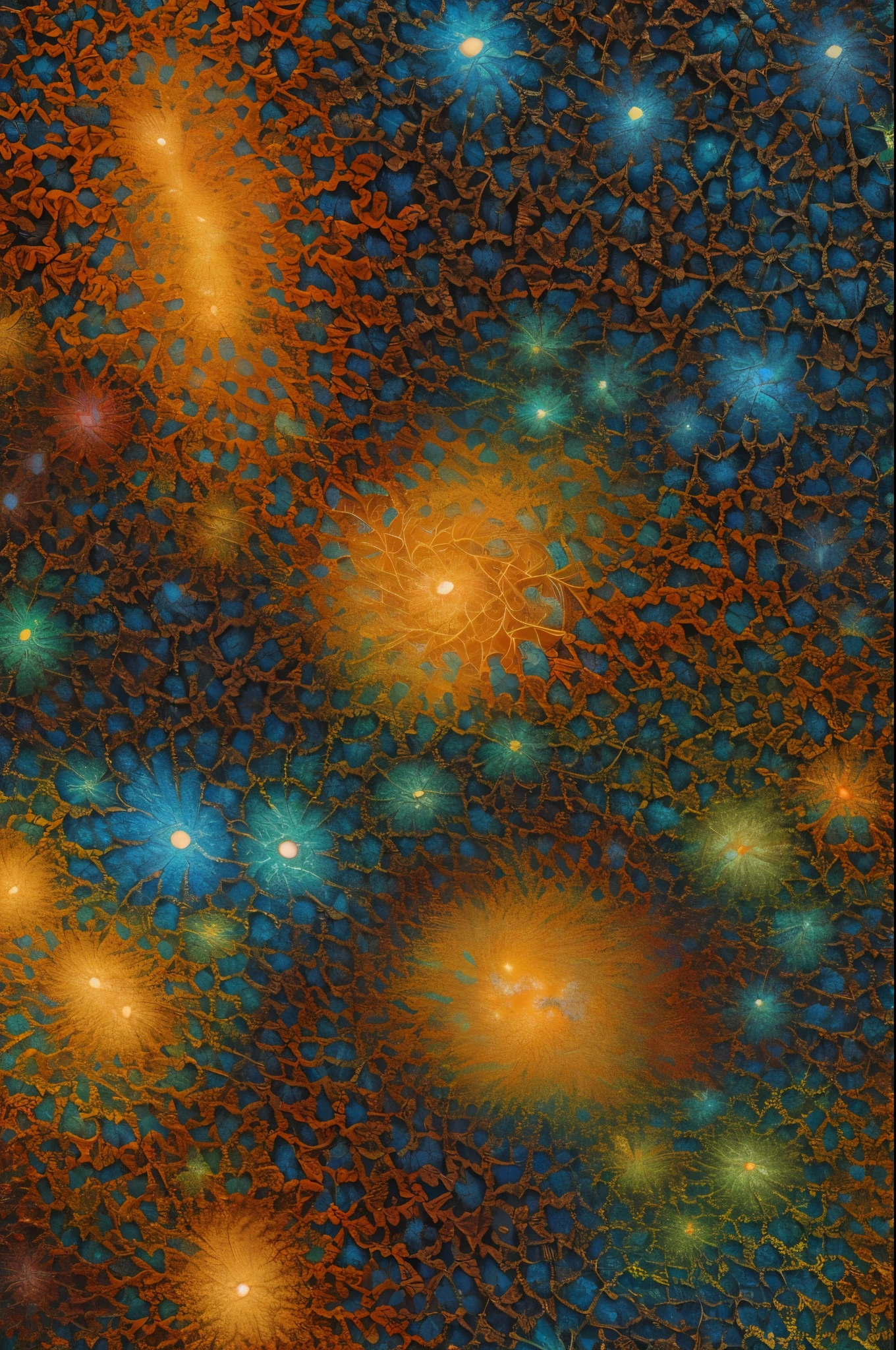 master part, melhor qualidade, ultra high-resolution, 1 menina africana de pele escura, (Arte Fractal:1.3), sombra profunda, tema escuro, totalmente vestido, colar, abandonado, cowboy shot, Seios colossais,