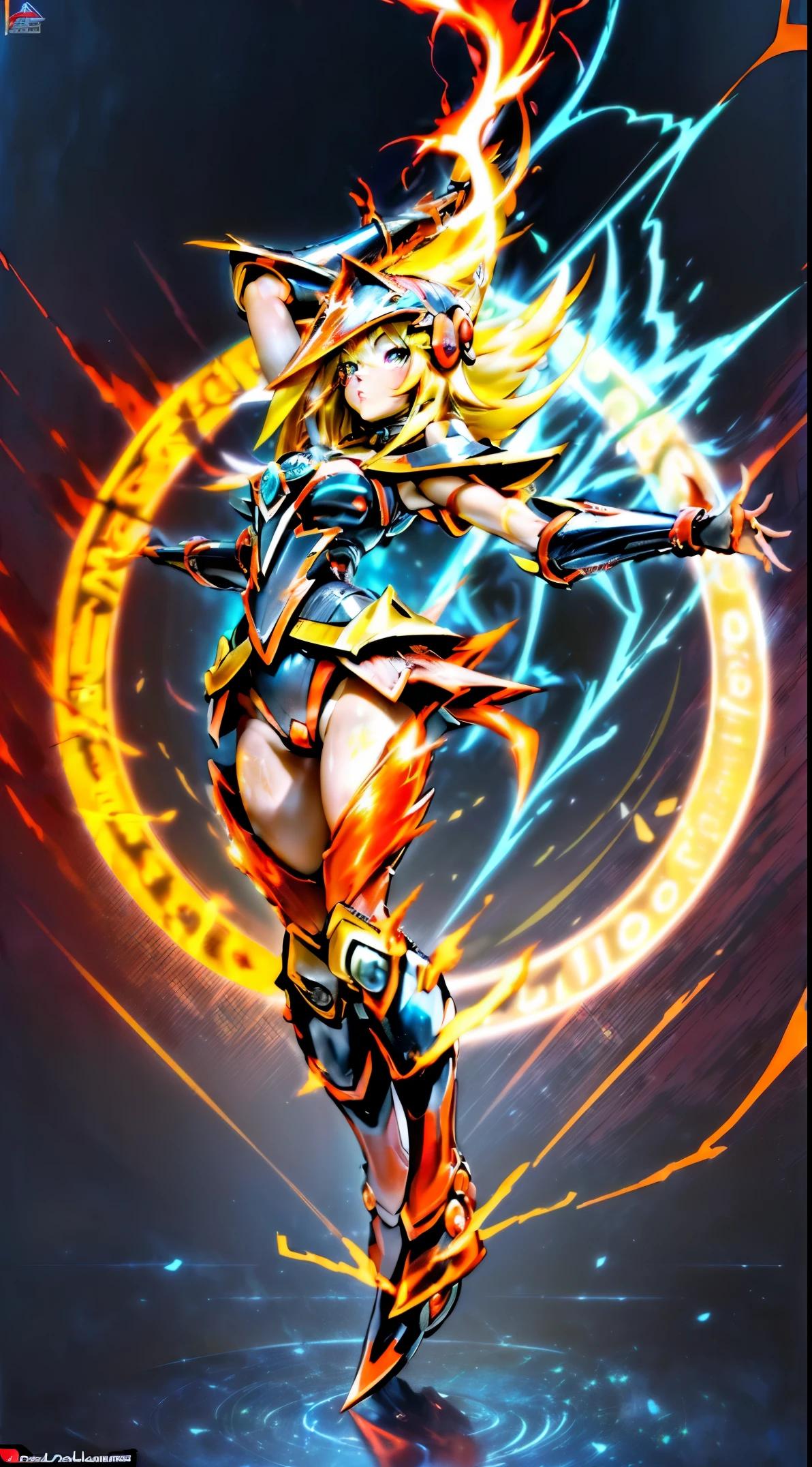 (Masutepiece,extremadamente detallado, Mechas pesadas, superficie dura),(Arte conceptual:1.1),(shielded core style:0.8), A woman in robo ninja armor is standing.,(cuerpo rojo:1.1),(patas largas:1.1),(Equipado con sable y cadena.:1.1),(Un ojo detallado:1.3),(Una cara detallada:1.3),(Armas detalladas:1.3),(Cuerpo detallado:1.3),((cuerpo completosbian:1.5)),(The background is a crimson flame.:1.5),realista