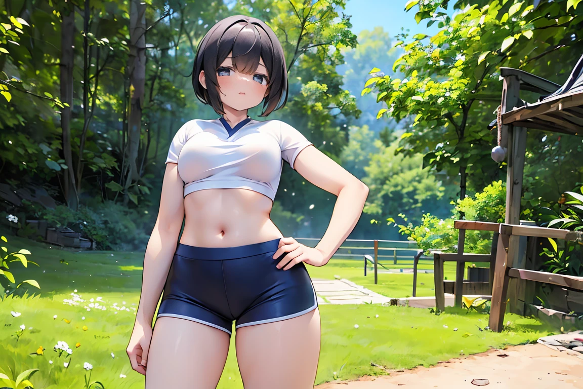 ((Mulher baseada na personagem Chun Li)), seios grandes, seios gigantes, Chun-li musculoso, artes marciais, Cena de luta mostrando pelos pubianos, pernas largas, medium hips, ((ultra Realistic)), TM Ninja branco , Icons, vibrante colors, estilo vetorial, arte digital, 8k, detalhes intrincados, Hipnotizante, feito profissionalmente, (((shorts e crop top))), Beautiful vector illustration, 12k resolution, .....3d, todos os caracteres detalhados em comprimento completo, ((altamente detalhado)), ((vibrante)), ((Ultra-alta qualidade)), ((hiper-realismo)), ((fotorrealismo)), [octan rendering], na cidade, muitos carros (Realistic ), Ultra Detalhes, Accessories, trajes apertados curtos.