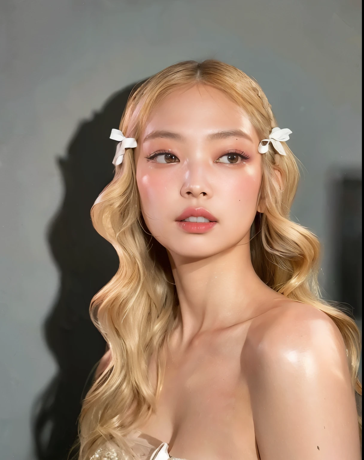 Jennie de la cara de Blackpink, fotorreslista, UltraHD, 8k