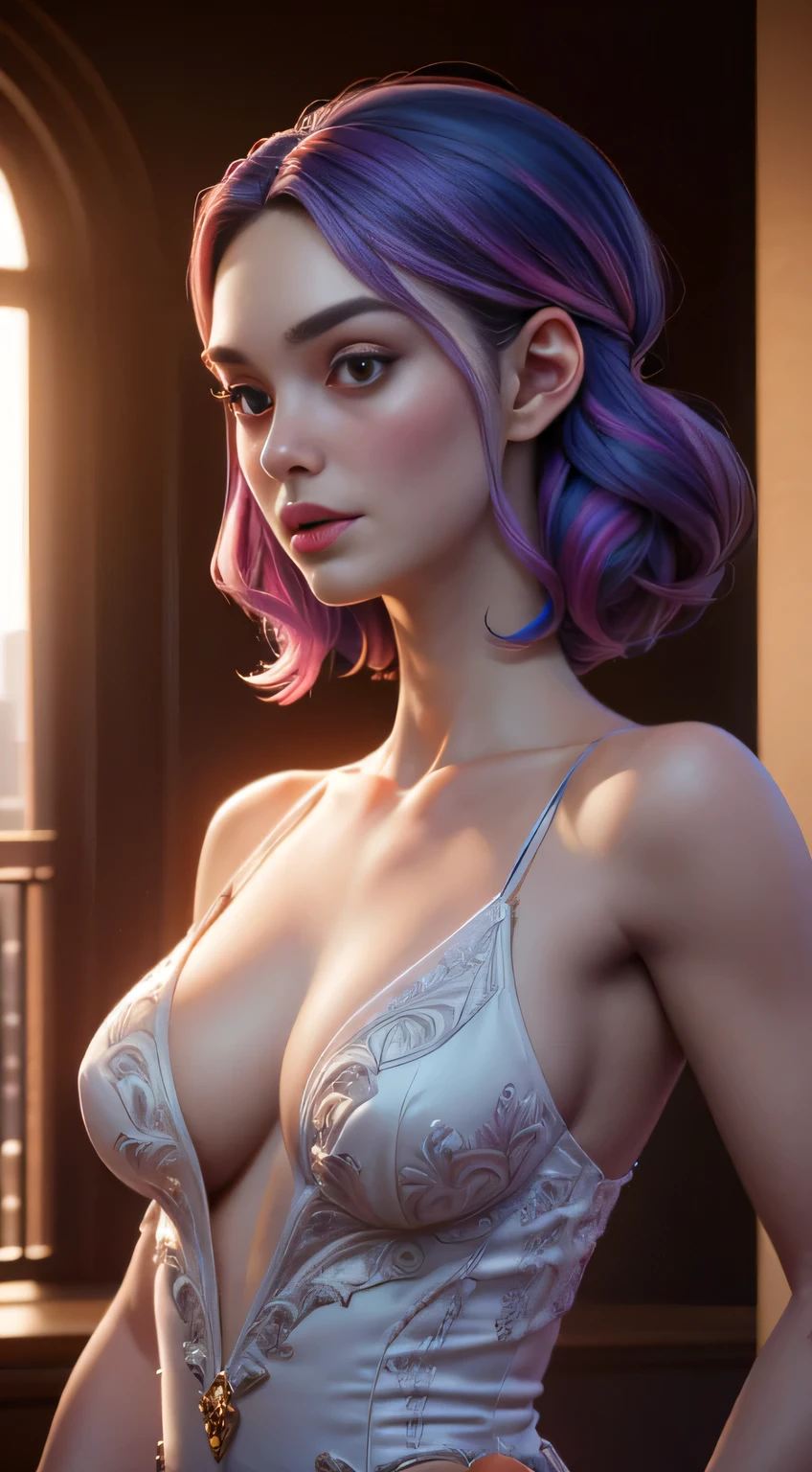 (elsa frozen-rose quartz SU mezclando modelos .) (ultra FUSIÓN) Highly detailed CG unity 8k wallpaper, style shot, complex, high detail, dramatic, highest quality movie still image, very detailed, masterpiece, best quality, character design, Elsa, Elsa from Frozen,Diamante Rosado fusión (( Dark style)), realistic ultra-detailed rendering style, natural light, sharp character design, (hard focus, 8k), (((natural skin texture))), 8k textures, soft cinematic lighting, adobe lightroom, dark room, hdr, Sophisticated, Elegant, Rich Detail, Sharp Focuilm Look) )), Soothing Tones, Detail Frenzy, Intricate Detail, Super Detail, Low Contrast, Soft Film Lighting, Dull Colors, Exposure Blending, HDR, Fade, 35mm, f/1.4, ISO64, f16, 25 sec.