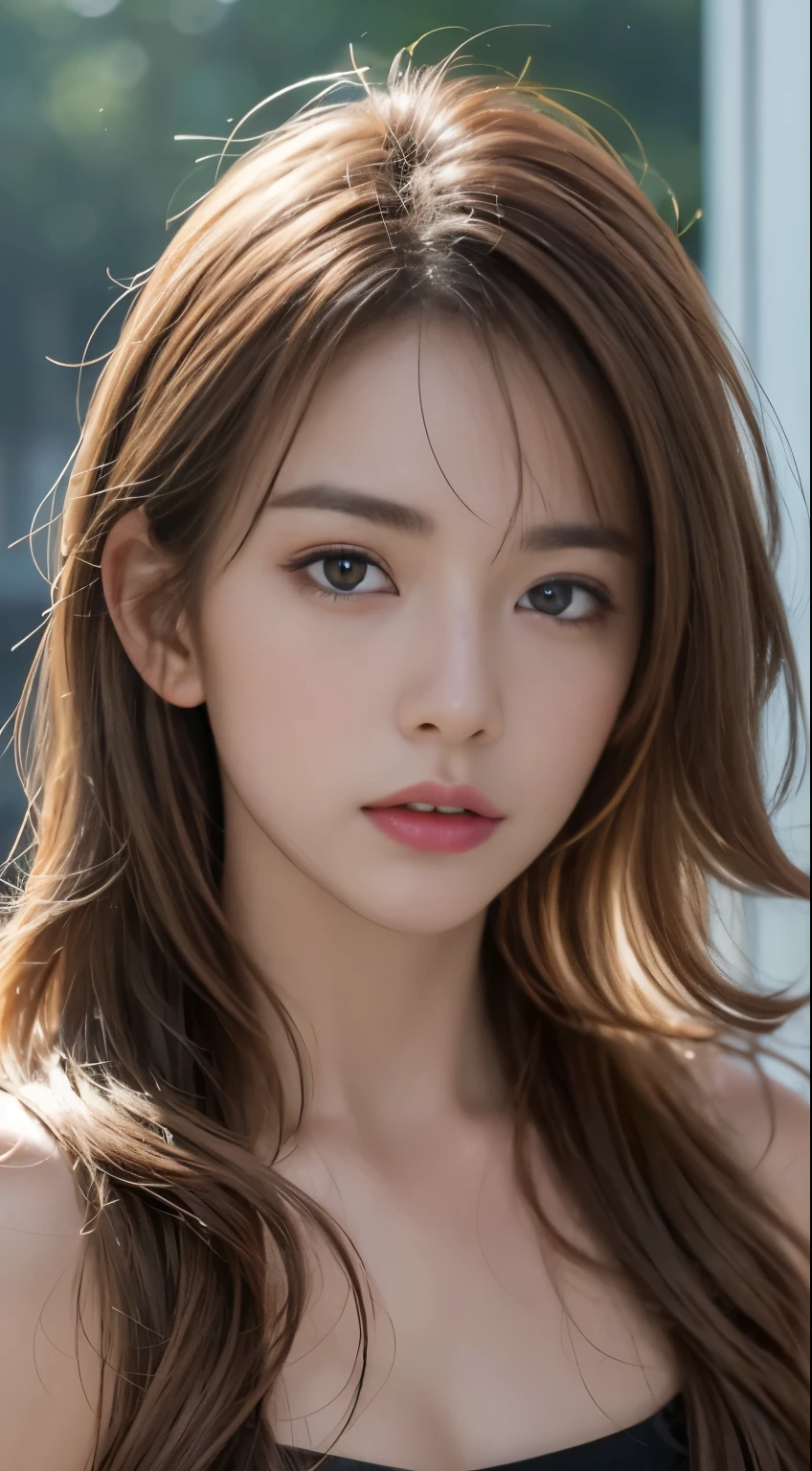 ((Realistic lighting, top quality, 8K, Masterpiece: 1.3)), Clear Focus: 1.2, 1 girl, Perfect Body Beauty: 1.4, Slim Abs: 1.1, ((Dark Brown Hair, Big: 1.3)), (Accelerate: 1.4), (Outdoor, Night: 1.1), Street, Ultra Slender Face, Fine Eyes, Double Eyelids, Exposed , Incredibly Absurd, Messy Hair, Floating Hair,