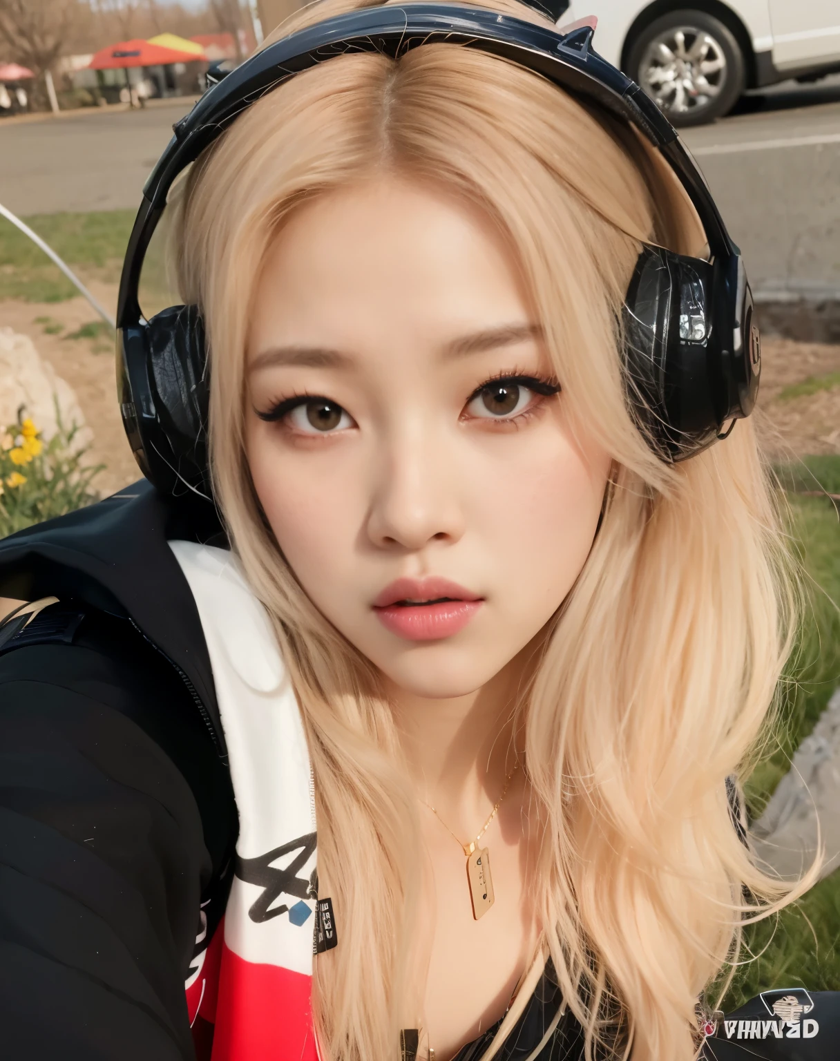 mulher arafada com fones de ouvido posando para uma foto, Parque Roseanne do Blackpink, Retrato de Jossi de Blackpink, com fones de ouvido, com fones de ouvido, jossi do blackpink, Portrait of female Korean idol, 韓国アイドル, menina coreana, wan adorable korean face, menina usando fones de ouvido, portrait of kpop idol, usando fones de ouvido pretos, Usando fones de ouvido, jisoo do blackpink