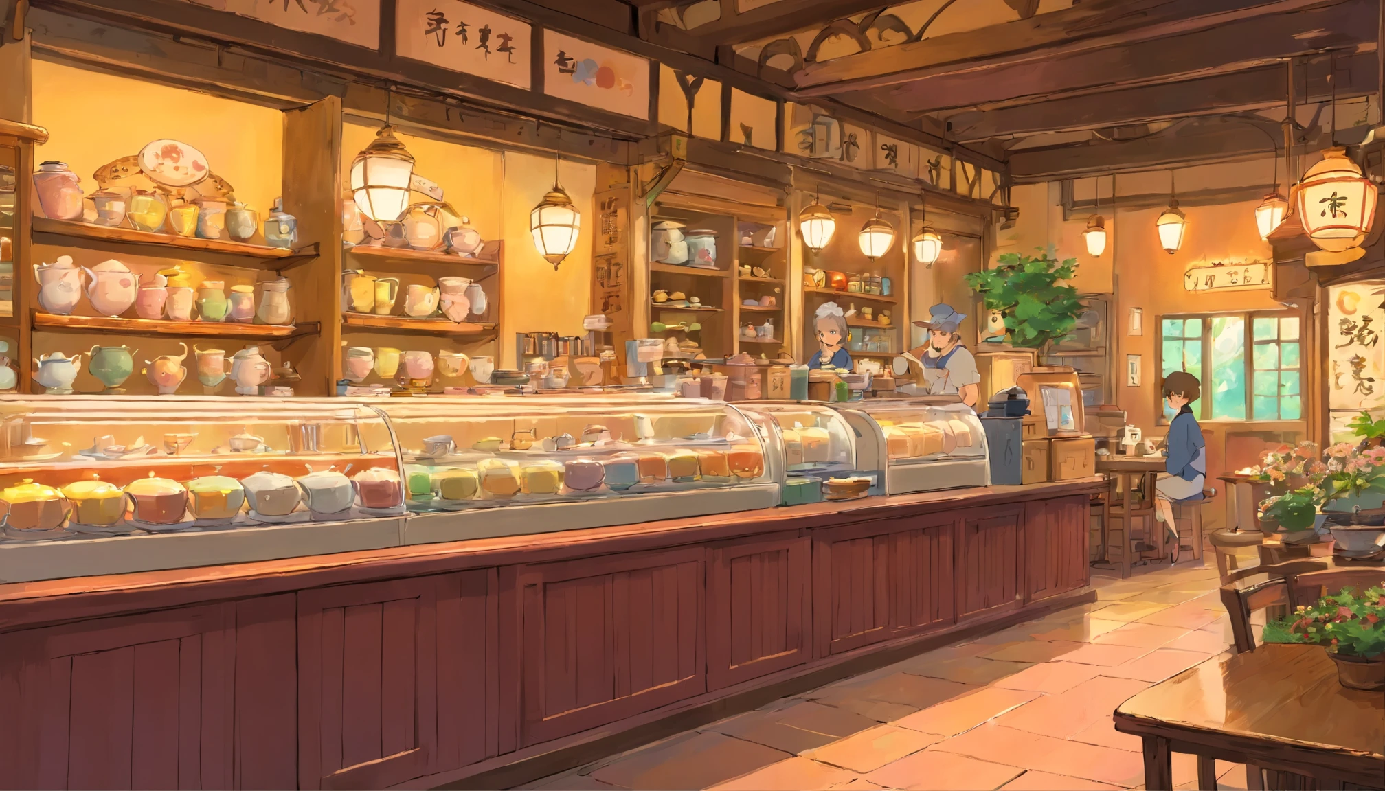 Tea shop
