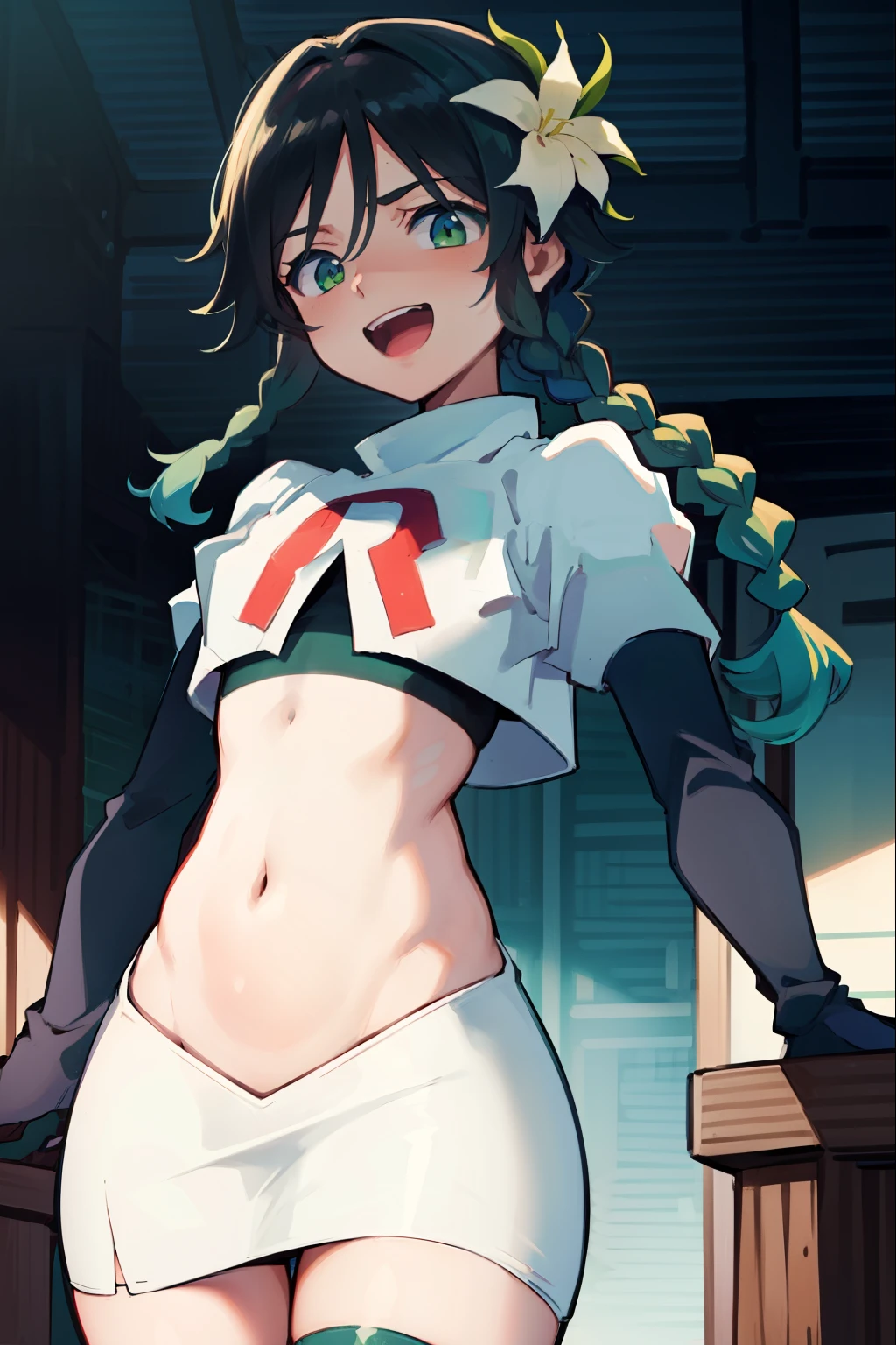 (((((the upper body is naked)))))、(((Taking off a wet and sheer white blouse)))、((Chest visible from torn blouse))、((((teats))))、beutiful breast、((Beautiful Hort Girl、student clothes、(((Carrying a school bag)))、((green tight miniskirt))、White string panties、One-sided side tail、Hairpin、Kamimei、Provocative and sly smile、Striped knee-high socks、(((((Angle from under the skirt))))、((Pants are visible))、((Panties that are wet))、((Crotch muscles))、((Put your hands on the chair behind you))、((((Thrust your hips forward))))、(((Lift your hips)))Black hair pigtails、sitting on the school desk、((Spread your legs apart))