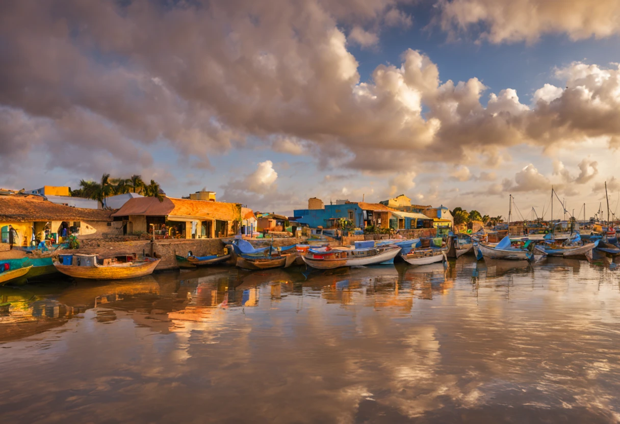 Antigua ciudad de Riohacha la guajira Colombia year 920