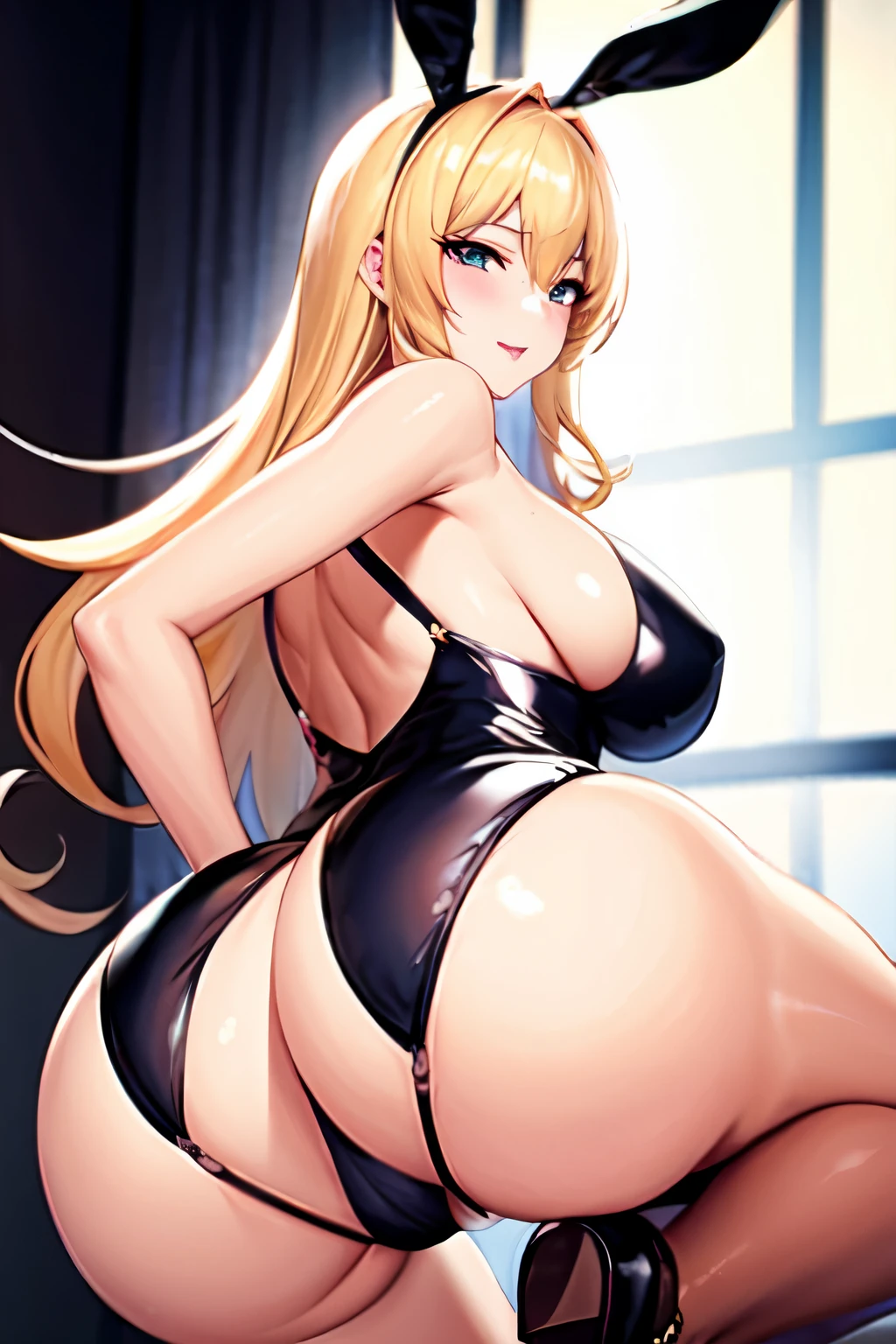 爆乳 bunnygirl a blond A sexy ass black