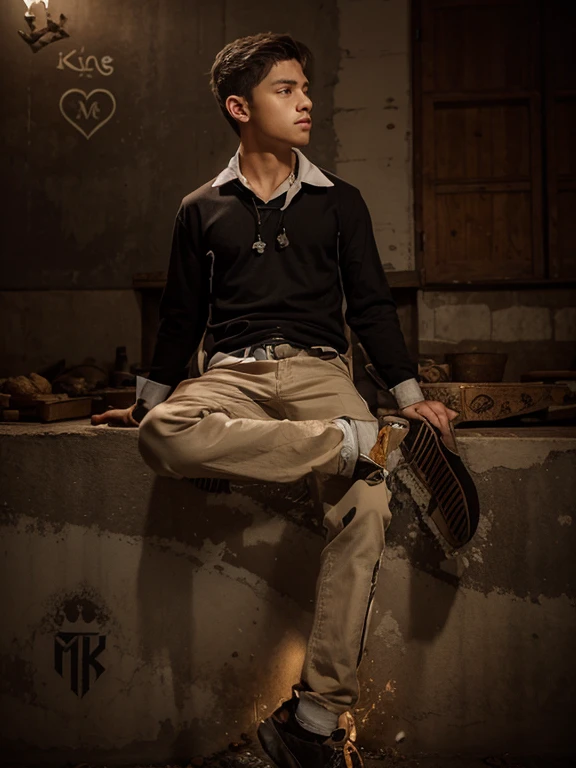 Remove background realistic handsome boy real 15 year old boy