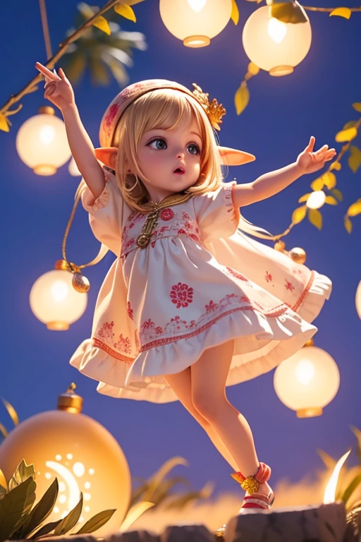 New Year's Day, Fuegos artificiales, reloj, new year elf.