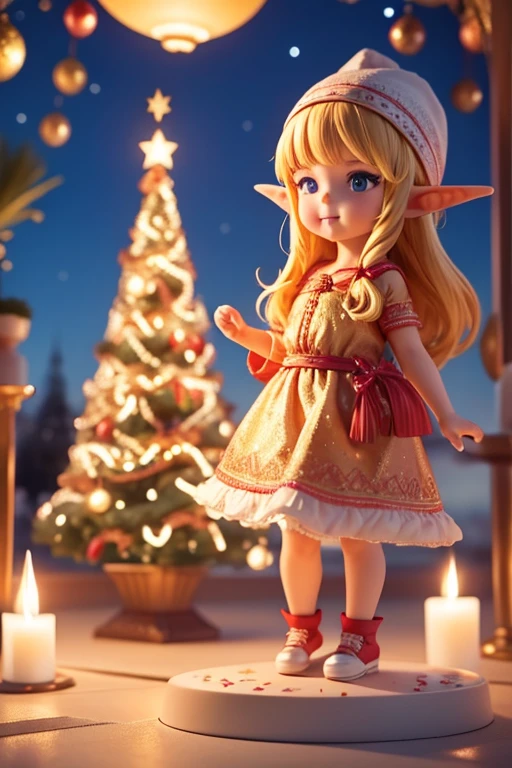 New Year's Day, Fuegos artificiales, reloj, new year elf.