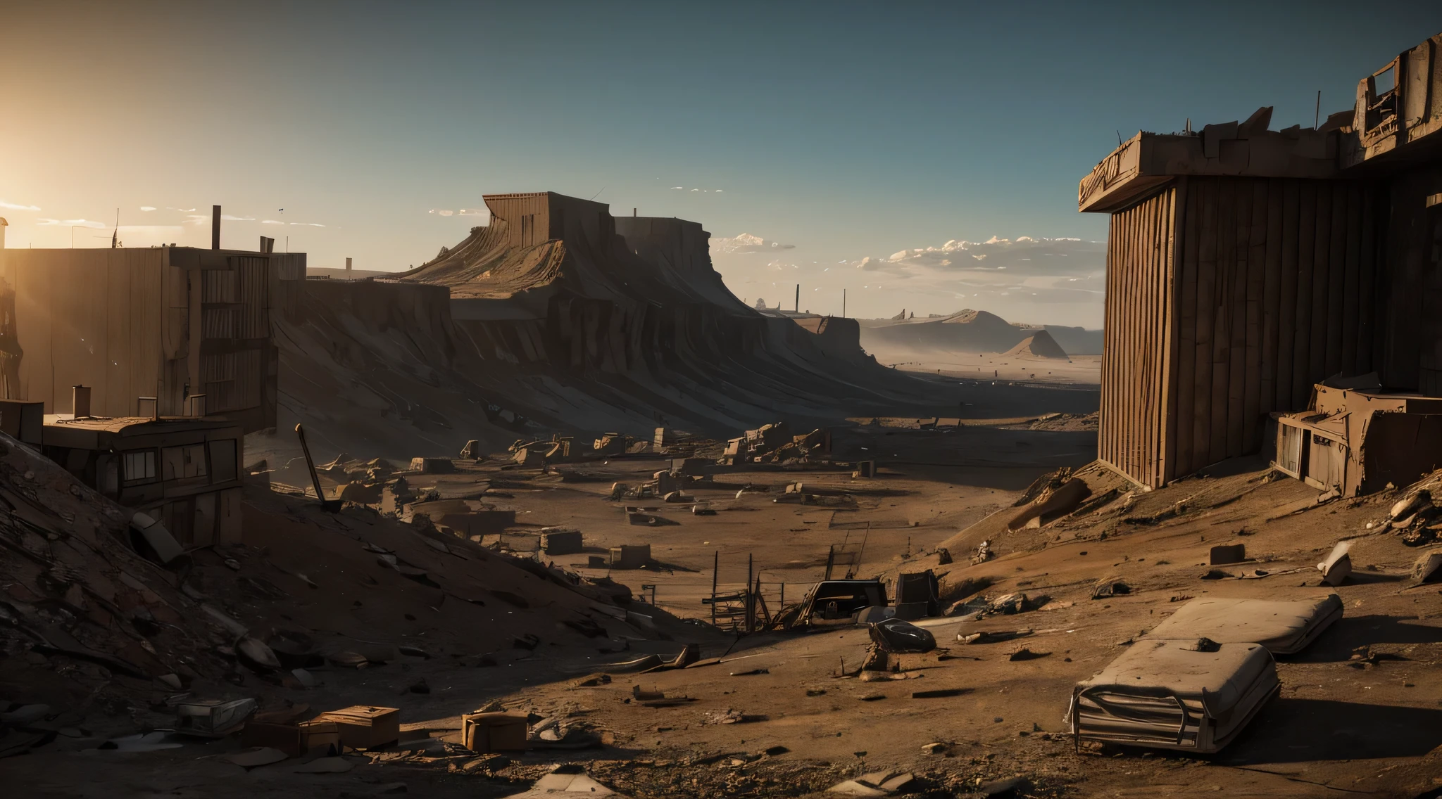 post apocalyptic landscape