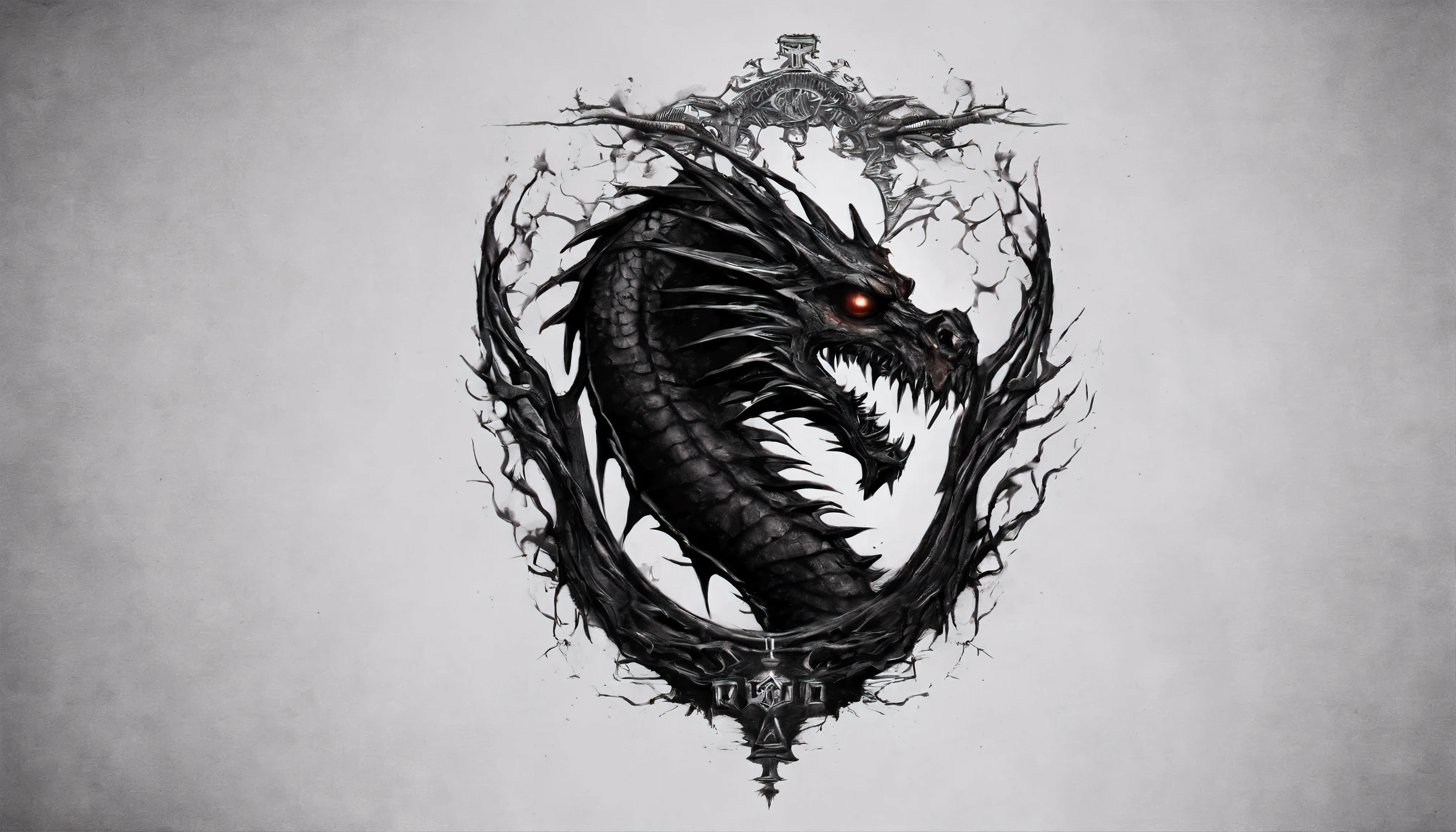 Create a black snake logo and title it “the blacks snakes”