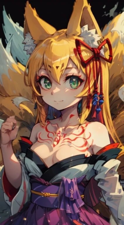 cute kitsune, beautiful kitsune, pretty kitsune, TamamoMGQ