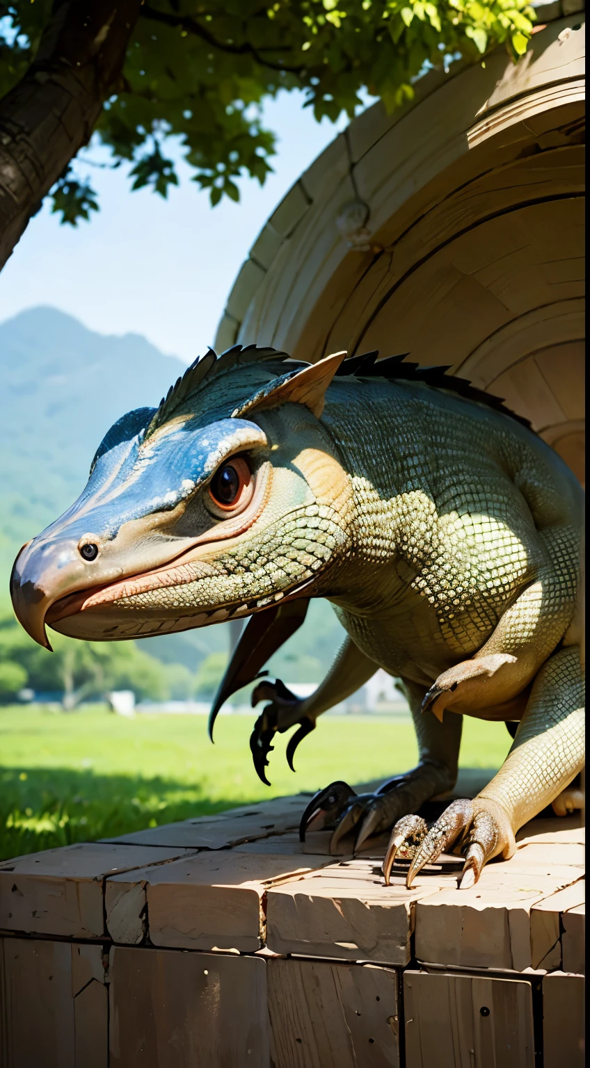 dinosaur, scaly!!!, Spinosaurus, Allosaurus, Nacosaurus,  Highly detailed creatures, trex dinosaur, from side view. Highly detailed, scaly, sharp and highly detailed, High detail、Very sharp, spiked shell, highly detailed closeup, Highly detailed toys, spotted ultra realistic