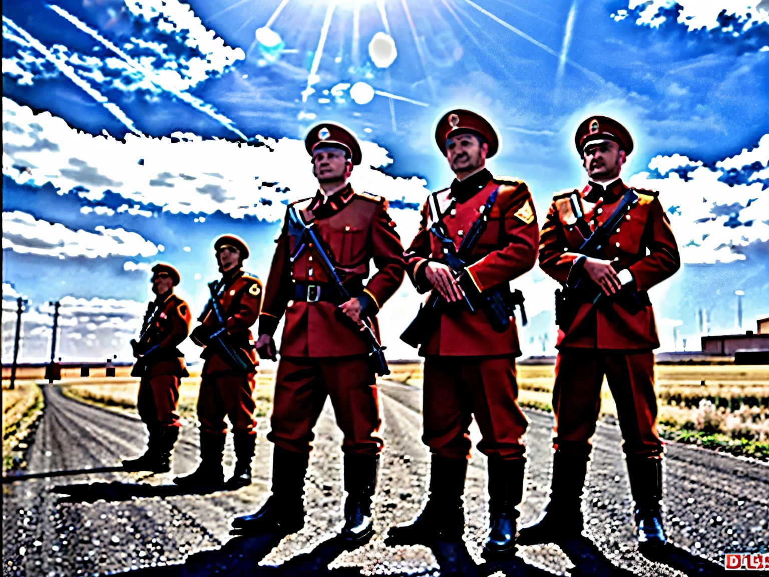 Fighters of the Red Army of the USSR