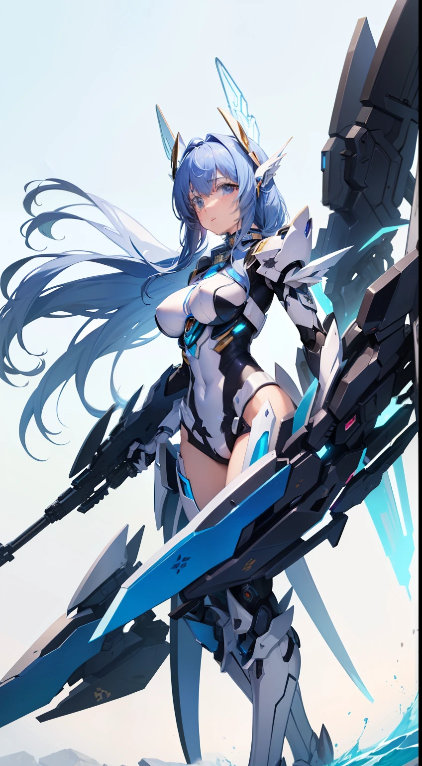 Bot Txt2Img default 17:28:33
((8K))、((32K))、((top-quality))、((masterpiece))、((超A high resolution))、detailed skin textures、Detailed Cloth Texture、Detailed metal texture、Raw photo、proffesional、Ultra-fine painting、((独奏))、((mechsエンジェルに扮した女性))、beutiful breast、concept-art、anime fantasy artwork、detailed fantasy art、Anime character with pale blue-violet hair and big white wings、(((Twin-tailed)))、(mechs:1.6)Sleek and menacing design、((Heavy Weapons, Long Range Support Armament))、Pure white and blue-violet armor、8k high quality detailed art、symmetrical wings、NSFW