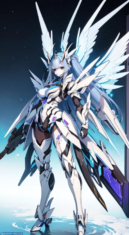 Bot Txt2Img default 17:28:33
((8K))、((32K))、((top-quality))、((masterpiece))、((超A high resolution))、detailed skin textures、Detailed Cloth Texture、Detailed metal texture、Raw photo、proffesional、Ultra-fine painting、((独奏))、((mechsエンジェルに扮した女性))、beutiful breast、concept-art、anime fantasy artwork、detailed fantasy art、Anime character with pale blue-violet hair and big white wings、(((Twin-tailed)))、(mechs:1.6)Sleek and menacing design、((Heavy Weapons, Long Range Support Armament))、Pure white and blue-violet armor、8k high quality detailed art、symmetrical wings、NSFW