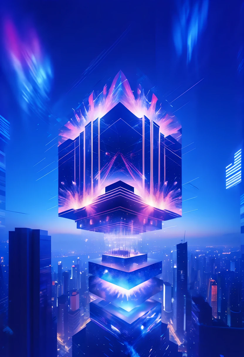 Dubrec style,Cybernetics appear in the sky.The prospect of fireworks on new year’s Eve 2024,Gorgeous fireworks,(multiple exposure1.8),(Digital signage,2024:1.5),technology city,artificial intelligence neuron,network matrix,new year&#39;eve visual poster,Intricate poster in surreal art style,超现实梦想new year海报,超现实科幻new year梦想海报，wide wide shot，Expansive night sky，new year，A grand fireworks display，woman portrait，double exposure effect，dramatic lights，vivd Coloong exposure technology，creative composition，artsy photography，hight contrast，abstract elements，emotionally captivating，Expressive eyes，soft focus，vague background，Beautiful lip details，multiple exposure，Different Perspectives、The cities of the future，Silhouette of a high-rise building。The texture is clear、Overlay the image、A harmonious blend of themes、art story、Surreal atmosphere、Experimental Technology、imaginative exploration、Artistic expression、Artistic interpretation、Creative experimentation、personal narrative、Layered composition、Ethereal aesthetics、Shocking visual impact、visual depth、magical reality、poetic atmosphere，detailed、meticuloso，visual poetry